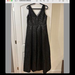 Adrianna Papeill Black-tie Dress, size 14
